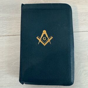 Holy Bible Masonic Edition 1925 Vintage Leather Bound